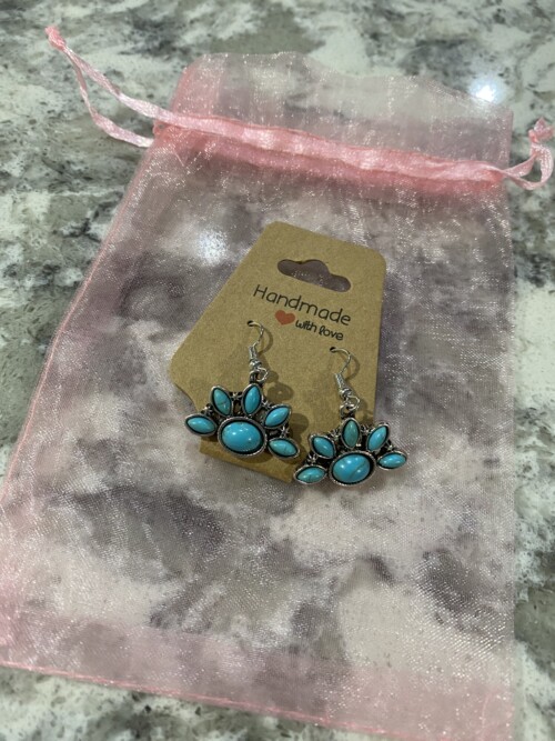 Turquoise Sunrise Dangles