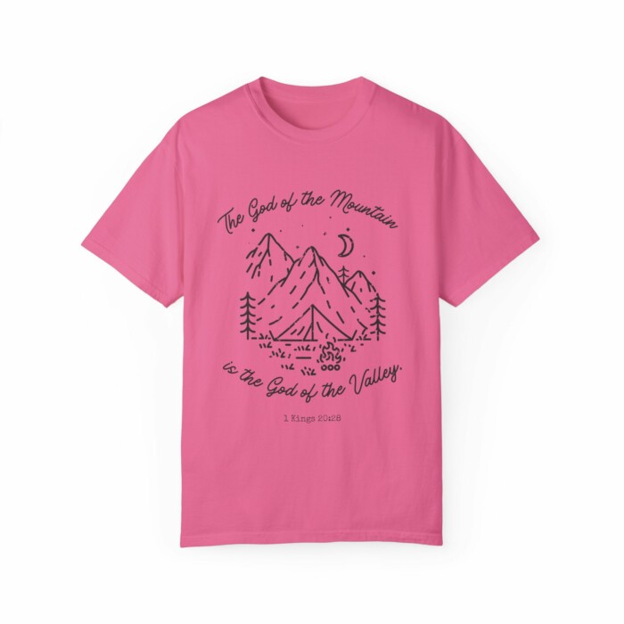 Hills and Valleys Graphic Tee | Christian Tees | Jesus Apparel - Image 14