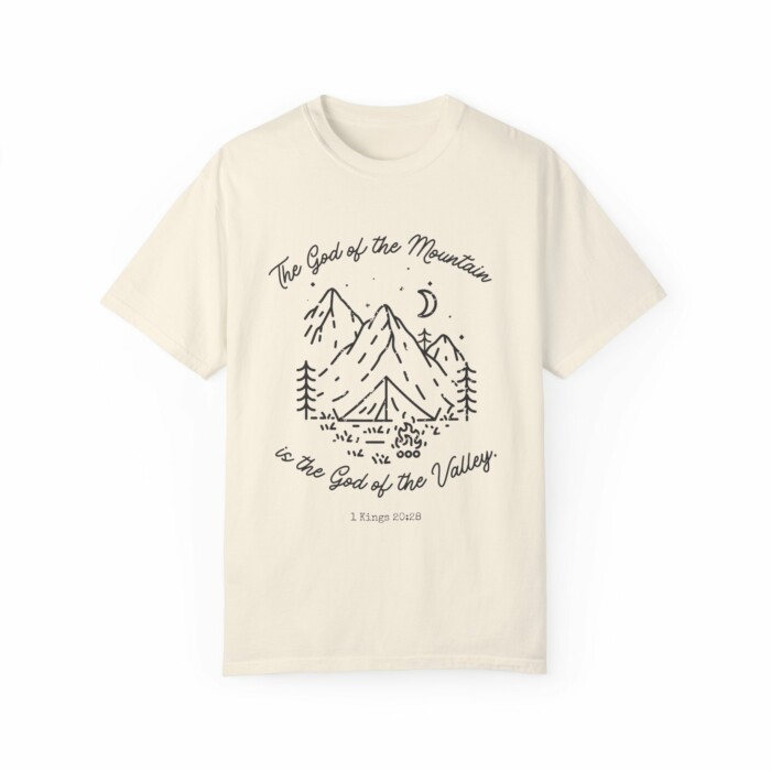 Hills and Valleys Graphic Tee | Christian Tees | Jesus Apparel - Image 5