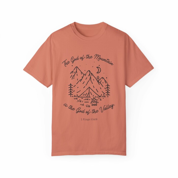 Hills and Valleys Graphic Tee | Christian Tees | Jesus Apparel - Image 3