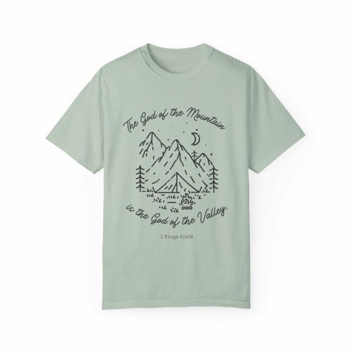 Hills and Valleys Graphic Tee | Christian Tees | Jesus Apparel - Image 8