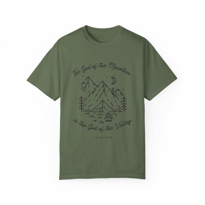 Hills and Valleys Graphic Tee | Christian Tees | Jesus Apparel - Image 7