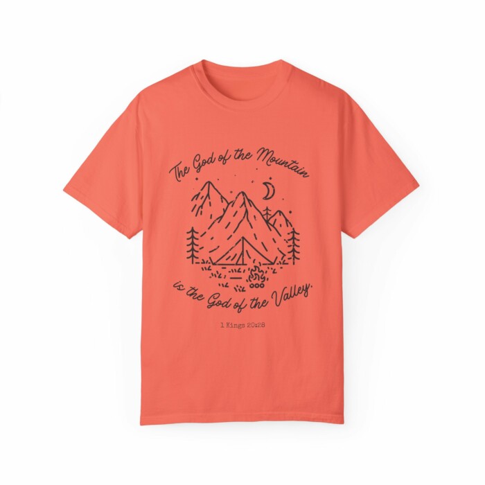 Hills and Valleys Graphic Tee | Christian Tees | Jesus Apparel - Image 4